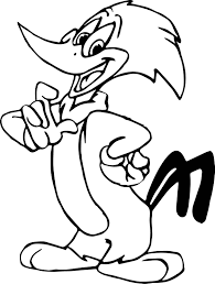 Awesome I Am Woody Woodpecker Coloring Page Coloring Pages Coloring Pages For Boys Boy Coloring