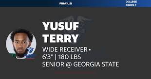 Yusuf Terry SENIOR Wide Receiver Georgia State