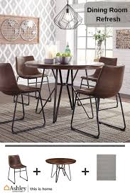Centiar Counter Height Dining Table Ashley Furniture Homestore Dining Table Counter Height Dining Table Dining Table Height