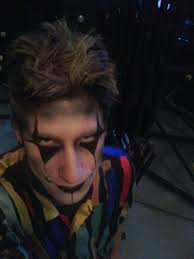 Krieger shows off his war face to the commissar