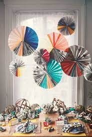 Wedding Decor Brooklyn Bride Modern Wedding Blog Paper Fan Decorations Diy Wedding Decorations Diy Decor