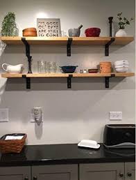 You will also save quite a bit of money versus install cabinets. Shelf Brackets 6 Pack Lip Brackets For Shelves Industrial Forged Steel Floating Shelf Bracket Handcrafted Forged Heavy Duty Rustic Black Shelf Brackets Raw Metal Steel Floating Shelf 11 25 Pricepulse