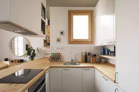 Der küchengrundriss und die raumgröße . Holz Arbeitsplatten Machen Die Moderne Kuche Gemutlich Kitchen Design Modern Kitchen Modern Kitchen Design
