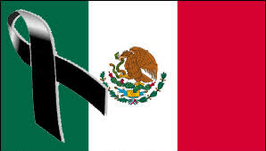 Image result for bandera mexico sismo