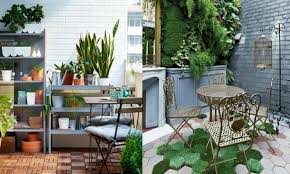 Grune Akzenten Auf Dem Balkon Setzen Balkon Gestalten Terrasse Dekor Schmaler Balkon