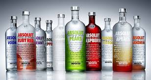 Brand New New Packaging For Absolut Vodka Flavours By The Brand Union Vodka Brands Absolut Vodka Flavors Absolut Vodka