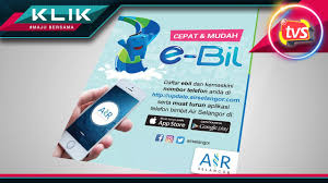 Cara semakan bil air syabas online. E Bil Lunas Semak Bil Air Atas Talian Youtube