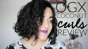 It has a moisturizing ability and also gives your hair a beautiful shine and luster. Ogx Coconut Curls Review Laura Neuzeth Youtube