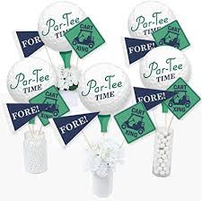 See more ideas about golf party, retirement parties, party. Amazon Com Par Tee Time Golf Birthday Or Retirement Party Centerpiece Sticks Table Toppers Set Of 15 Toys Games