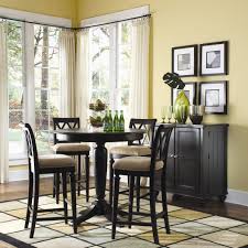 Camden Dark 42 Round Counter Height Table By American Drew Bar Height Dining Table Dining Table Set Designs Pub Table And Chairs