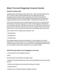 Sku untuk golongan penggalang terdiri dari 3 tingkat, yaitu; Materi Pramuka Penggalang Terap Dan Garuda Pdf