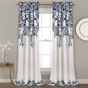 Amazon.com: Lush Decor Tanisha Curtains - Light Filtering Window ...