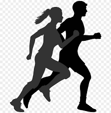 Maybe you would like to learn more about one of these? Health Free Png Image Man And Woman Running Silhouette Png Image With Transparent Background Toppng