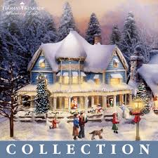 I lived in an apartment for a year as i made the transition from my previous home to my current home. Thomas Kinkade Christmas Village Collection