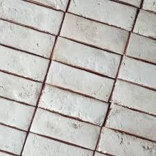 Check spelling or type a new query. Textured Brick In Off White Handcrafted Tile Hand Painted Tiles Floor Patterns