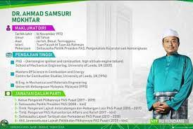 Terengganu menteri besar malezya eyaletinin terengganu eyaletinde hükümet başkanı. Dr Ahmad Samsuri Mokhtar Menteri Besar Terengganu Yang Baru Akif Imtiyaz