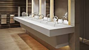 trough sink, contemporary bathroom sinks