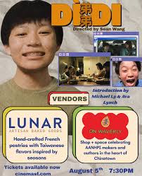 Join us ✨Tuesday, August 5th✨ for a very special screening of Sean Wang's  2024 film, Didi弟弟 @ 7:30 PM ✨Lunar Bakery (@lunarbakerysf ) will be joining  us to serve up simple, handcrafted