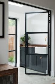 Steel Frame Internal Door Love The Flexibility The Light Goes Through I Like The Simplicity Of It Home Home Decor House Interior