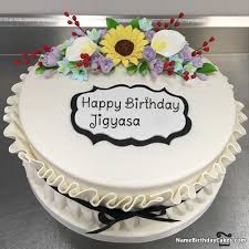 Dear Sister Birthday Cake For Sister With Name Edit Happy Birthday Jigyasa Cakes Cards Wishes Birthday Cake Writing Happy Birthday Michelle Happy Birthday Cakes