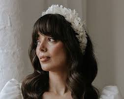 Mabel Pastel Bridal Dried Flower Crown Wedding Headband