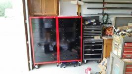 28x28x42 8 drawer lista style workshop small parts cabinet w/ dividers. Lista And Stanley Vidmar Cabinet Find Refinish The Garage Journal