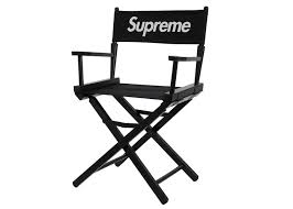 Supreme Director S Chair Black In 2021 Directors Chair Chair Outdoor Movie Nights