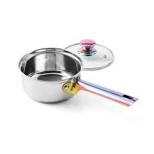 Mainstays Iridescent Stainless Steel 10 Piece Cookware Set With Kitchen Utensils Walmart Com In 2020 Cookware Set Stainless Steel Cookware Set Pots And Pans Sets