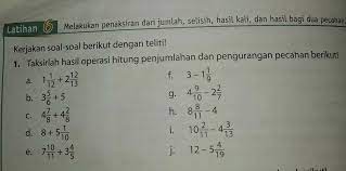 Silabus juga merupakan seperangkat rencana dan pengaturan tentang kegiatan pembelajaran, pengelolaan kelas, dan penilaian hasil belajar. Matematika Kelas 4 Sd Brainly Co Id