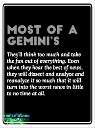 Most Of A Gemini S Gemini Moon Sign Gemini Gemini Zodiac