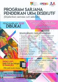 Join group telegram program sarjana pendidikan ukm eksekutif (mod cuti sekolah) ambilan 2020 untuk maklumat terkini Program Sarjana Pendidikan Ukm Mod Cuti Sekolah Fotos Facebook