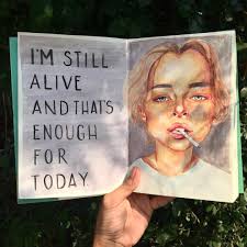 Art Journal Inspiration On Instagram Friendly Reminder That You Are Enough Just As You Sketchbook Art Journal Art Journal Inspiration Sketchbook Journaling