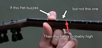 Make sure your guitar is set up properly. Buzzing Frets