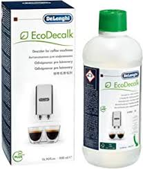 This acid, compared to others used in commercial decalcifiers, is less effective in removing mineral buildup. Amazon Com De Longhi Ecodecalk Descaler Eco Friendly Universal Descaling Solution For Coffee Espresso Machines 16 90 Oz 5 Uses Coffee Machine And Espresso Machine Cleaning Products Kitchen Dining