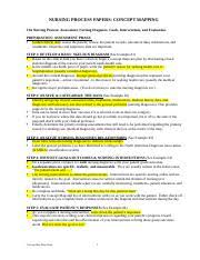 The sample papers for any examination provide a really good medium so as to start your preparations. Concept Map Step 1 2 3 4 Liu 1 Doc Nursing Process Papers Concept Mapping The Nursing Process Assessment Nursing Diagnosis Goals Interventions And Course Hero