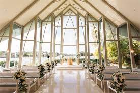 The Wedding Chapel Of The Intercontinental Sanctuary Cove Wedding Location Indoor Wedding Venues Gold Coast Chapel Wedding