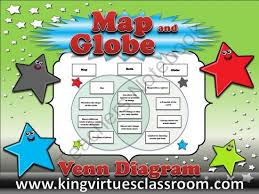 Map Skills Map And Globe Venn Diagram Compare Contrast Map Skills Venn Diagram Compare And Contrast