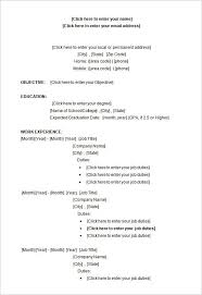 Sample Microsoft Word College Student Resume Format A Successful Resume Temp Microsoft Word Resume Template Resume Template Word Downloadable Resume Template