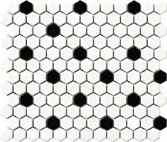 Black And White Porcelain Mosaic Tile Pin By Roxanne Ochoa On Bathroom Ideas In 2020 Porcelain Mosaic Tile Porcelain Mosaic White Bathroom