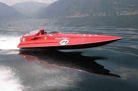 Ferrari Breaks Speed Records On Water Ferrari Boat Speed Boats Boat