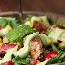 This Southwestern Salad With Avocado Dressing Will Make You Feel Amazing Video Video Southwestern Chopped Salad Food Healthy Recipes