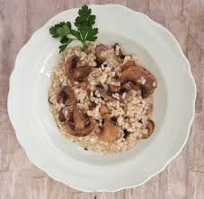 Risotto con i funghi champignon. Risotto Ai Funghi Champignon Cucina Con Claudia