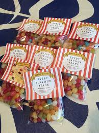 Free Downloadable Label For Bertie Botts Jelly Beans Using