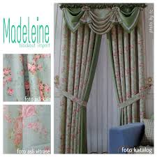 Material bahan blinds dan vitras. Model Gorden Dari Kain Katun Model Interior Rumah