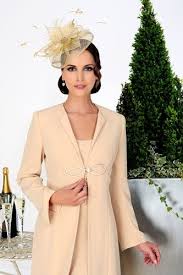Sophisticated Knee Length Dress With Coat From Dress Code By Veromia Dresses Mother Of Bride Outfits Mother Of The Bride Inspiration