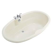 Extra comfort is supplied by the molded lumbar support. Kohler Riverbath Quadrangle 3 83 Ft Whirlpool Tub With Heater And Center Drain In White K 1360 H2 0 The Home Depot