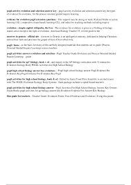 How does having a common embryology serve as evidence for evolution? 27 Evolution And Selection Pogil Worksheet Answers Worksheet Project List