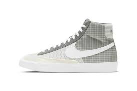 Wanting to grab everyone's attention, nike designers constricted the swoosh logo to cover majority of the side panel for optical view. Nike Blazer Mid 77 Patch Release Hypebeast