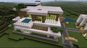 Pour ceux qui souhaiterait t l charger mon schematic utiliser le. 2 Story Modern Minecraft House Minecraftvideos Tv