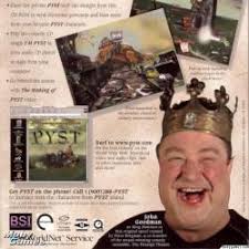 In keeping with the WHAT Myst parody meme posts.... Does anyone else  remember Pyst? I laughed (read: groaned) at the premise...